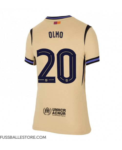 Günstige Barcelona Dani Olmo #20 Auswärtstrikot Damen 2025-26 Kurzarm Günstige Barcelona Dani Olmo #20 Auswärtstrikot Damen 2025-26 Kurzarm